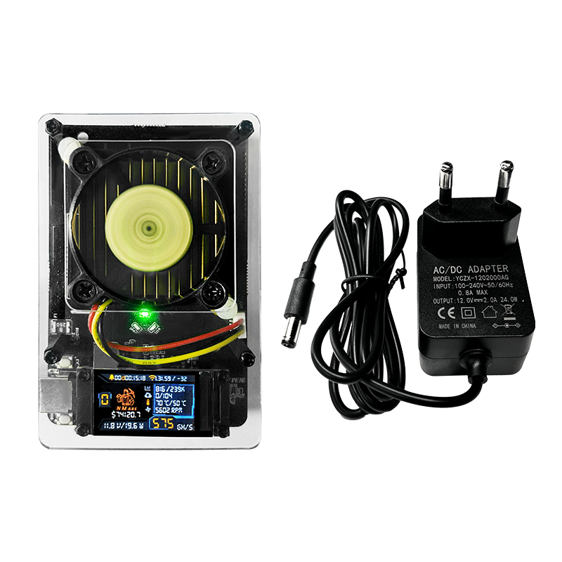 NMAxe -- Powerful BM1366 500GH/s BTC SOLO Lottery Miner