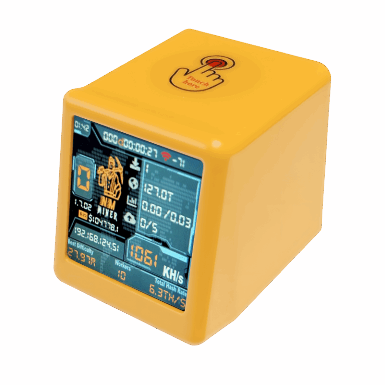 Aboiled BTC Miner Smart TV - 1060/s Hashrate Bitcoin Solo Mining